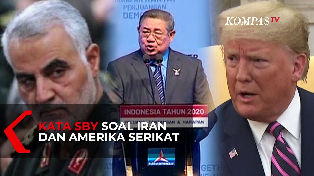 Kata SBY Soal Iran dan Amerika Serikat