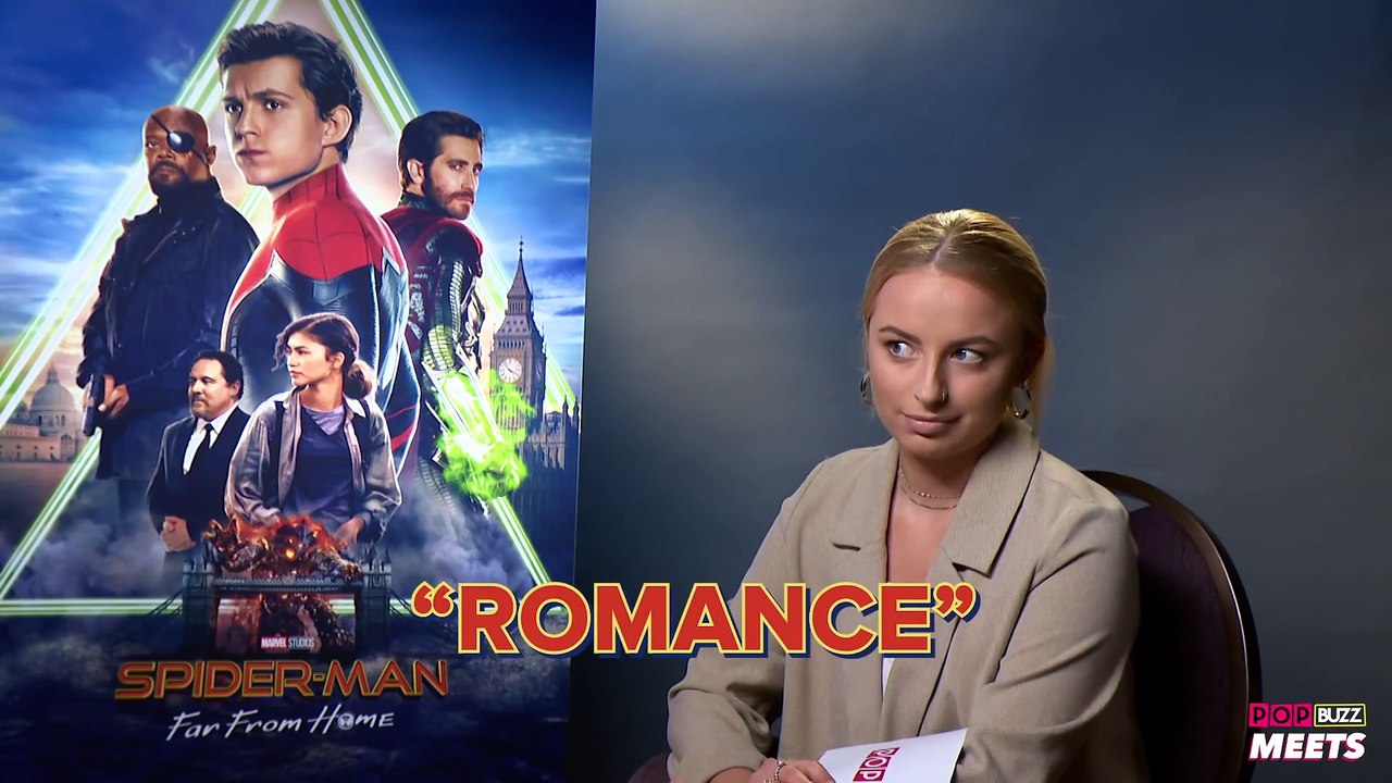 Tom Holland And Zendaya Discuss "Serious Romance" In 'Spider-Man: Far From Home' | PopBuzz Meets