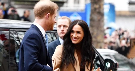 Prens eşiyle ziyarete giden Meghan Markle, terli koltuk altıyla dikkat çekti