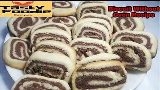 How to Make Biscuits Without Oven Recipe | Homemade Cookies Without Oven | Homemade Biscuit No Oven Recipe by tasty foodie