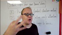 3 Basic Tips for your Demo class - ESL Teaching tips - Teaching English