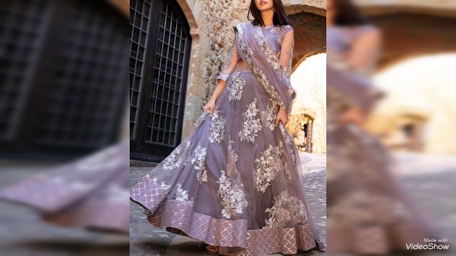 Beautiful #Net #Lehenga #choli Designs #Crop #Top #Net #Lehenga Designs #Net Chaniya Choli Designs || Fashion World