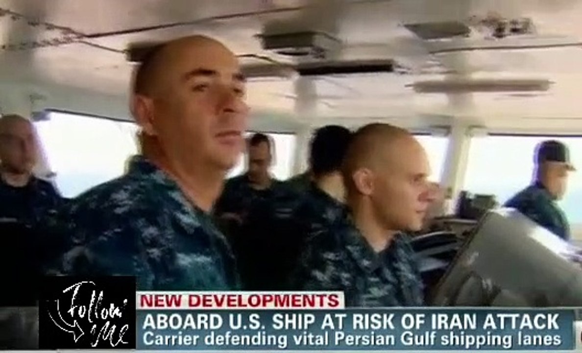 Aboard U.S. ship at risk of Iran attack