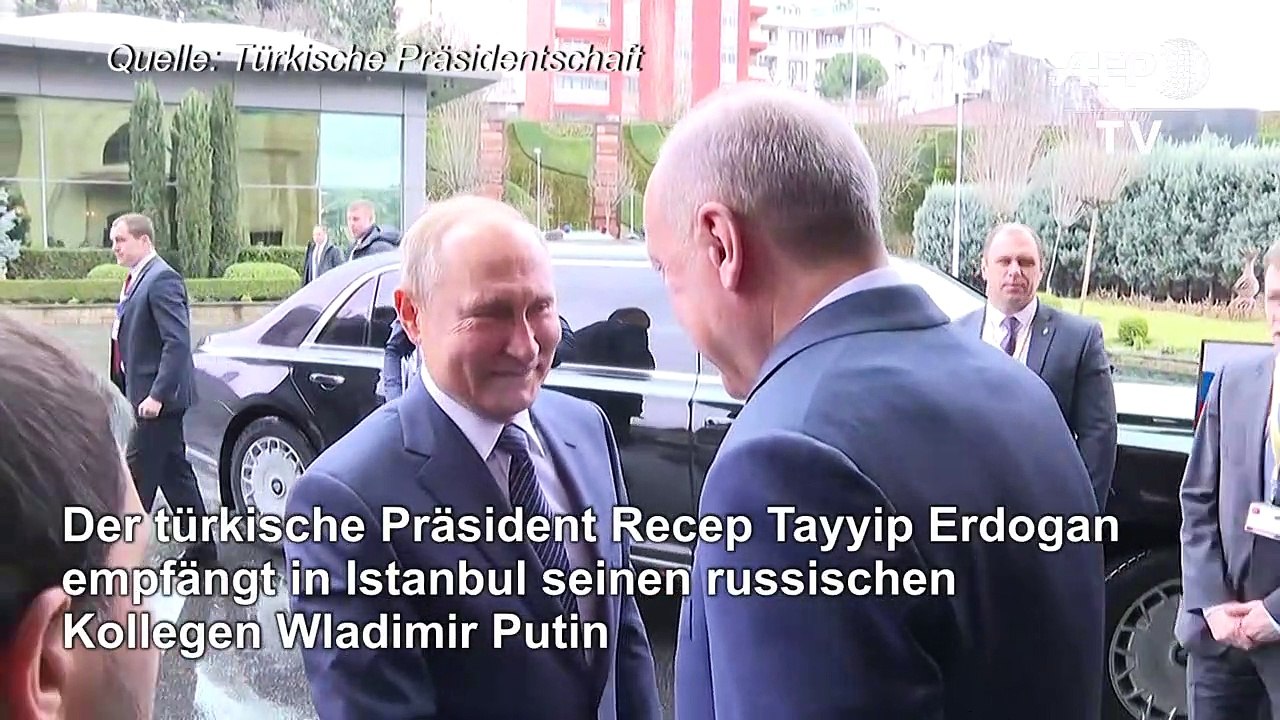 Putin und Erdogan geben Startschuss für Turkstream-Gasleitung