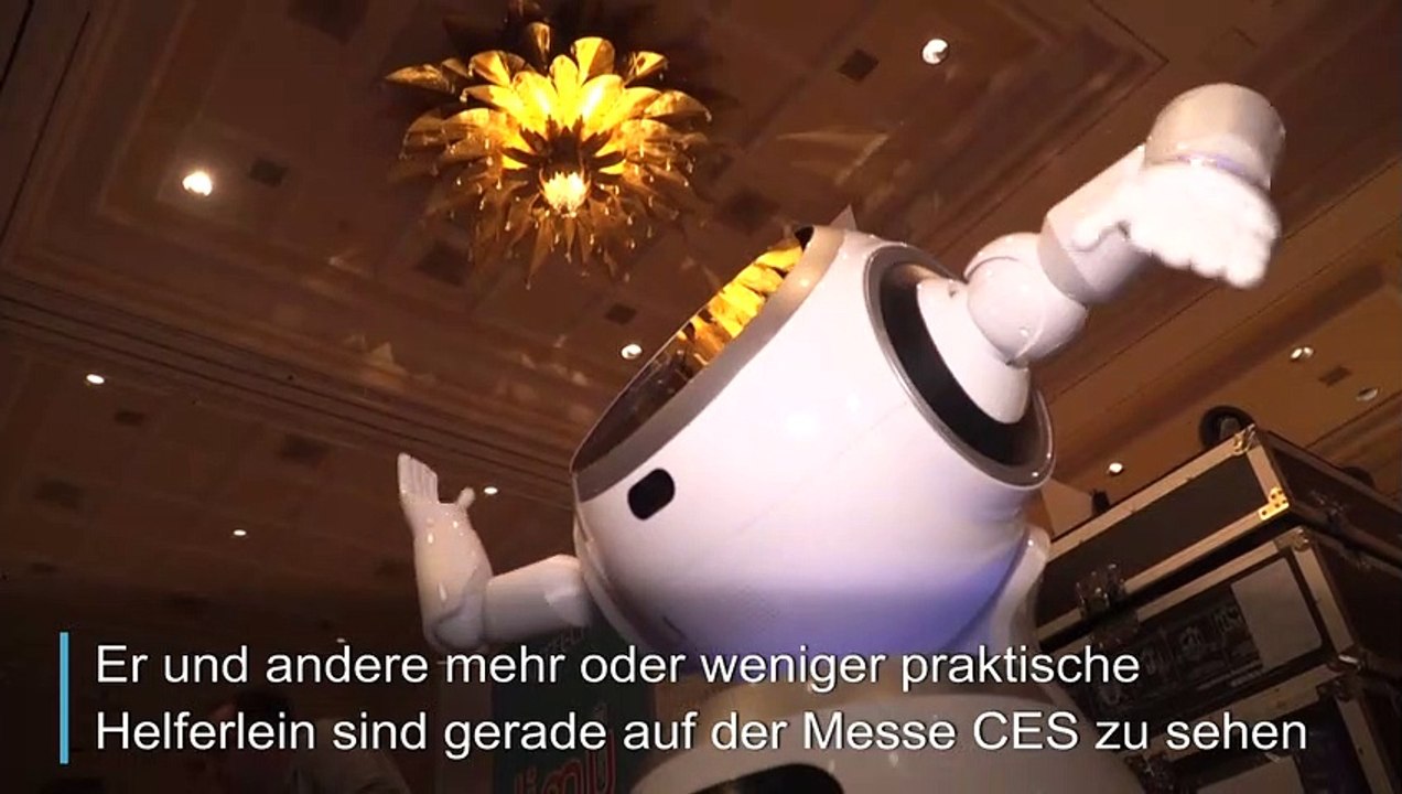 CES-Trend: Roboter als intelligente Helferlein