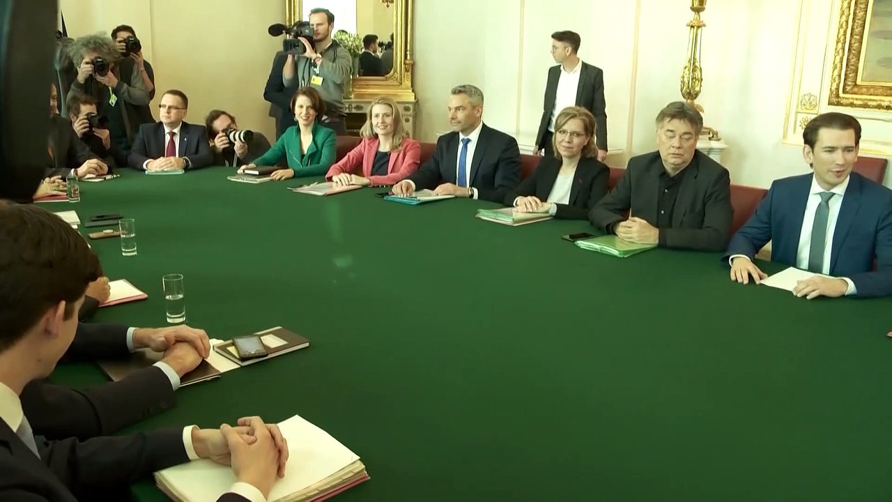 Erster türkis-grüner Ministerrat: Budgetpläne werden fixiert