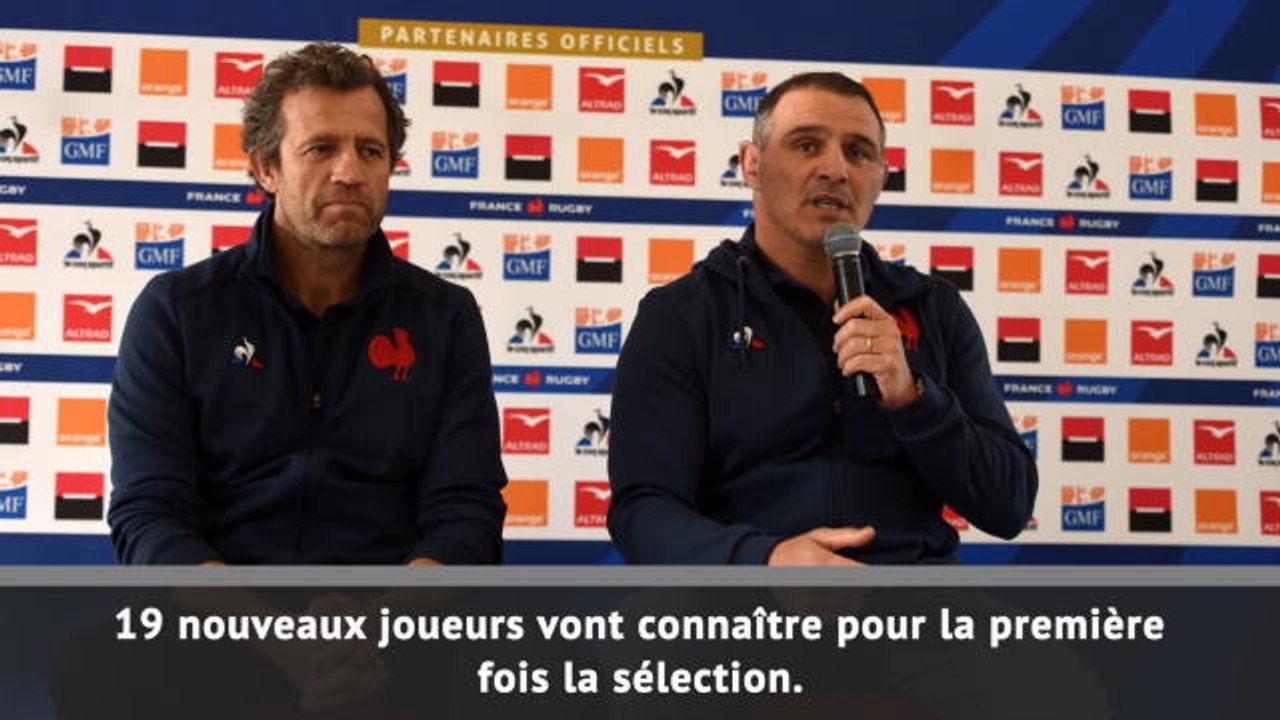 RUGBY - XV de France - Des jeunes pour les VI Nations