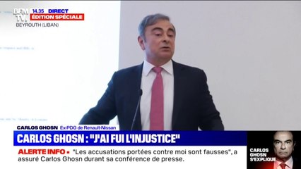 Carlos Ghosn: "Mes avocats m'ont dit: 'vous allez rester au Japon pendant 5 ans avant qu'il y ait un jugement'"