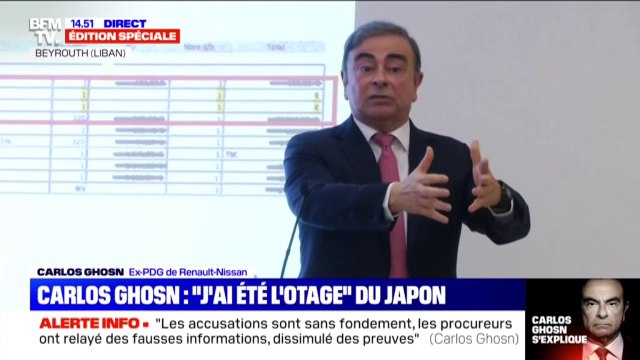Carlos Ghosn se défend sur la polémique de la privatisation de salons à Versailles: c'était un anniversaire, une fête