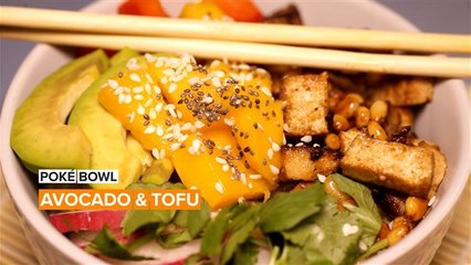 Maak een Poké Bowl met tofu