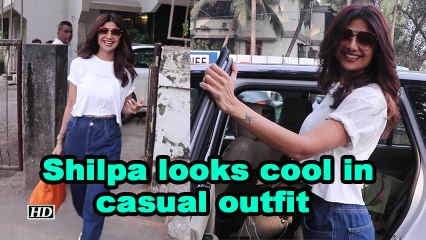 Shilpa Shetty looks cool in casual outfit