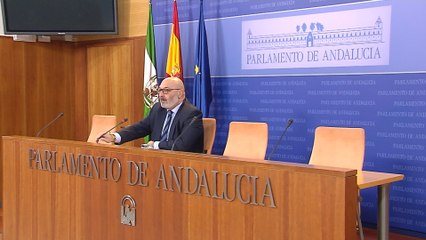 Rueda de prensa del grupo parlamentario andaluz Vox