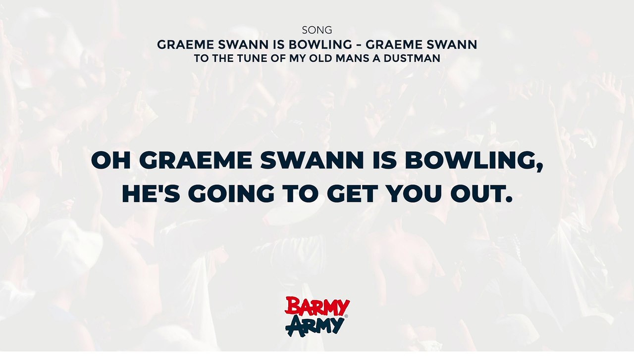 Graeme Swann is Bowling - Graeme Swann