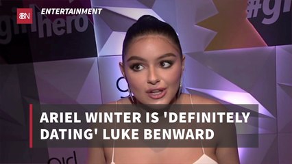 Ariel Winter Is Public With Luke Benward