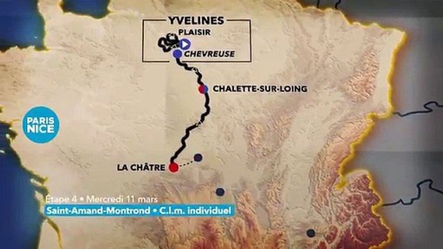 Paris-Nice 2020 - Tout sur le parcours de l'édition 2020 de Paris-Nice