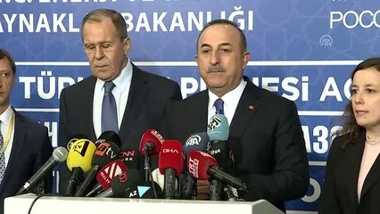 Çavuşoğlu: "İki lider (Erdoğan-Putin) Libya'da, 12 Ocak gece yarısı 00.00'da ateşkes sağlanması...