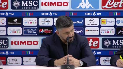Napoli 1-3 Inter _ Gattuso & Conte Post Match Press Conference _ Serie A TIM
