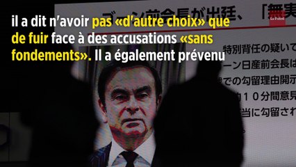 Carlos Ghosn : « Je n'ai pas démissionné de Renault »