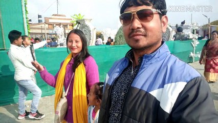 Elephant riding and boating in  Dwijing Festival