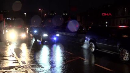 Putin, haliç kongre merkezi'nden ayrıldı