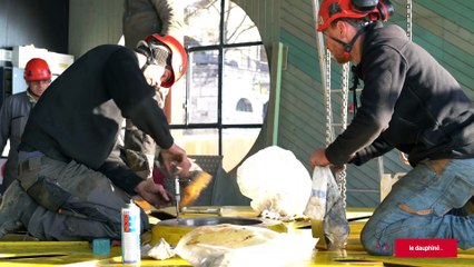 GRENOBLE Les travaux de maintenance du téléphérique de la Bastille