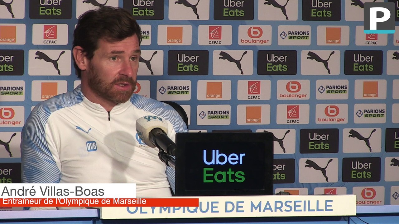 Rennes-OM : "À l'extérieur, la pression monte un peu et c'est à nous de répondre" (Villas-Boas)