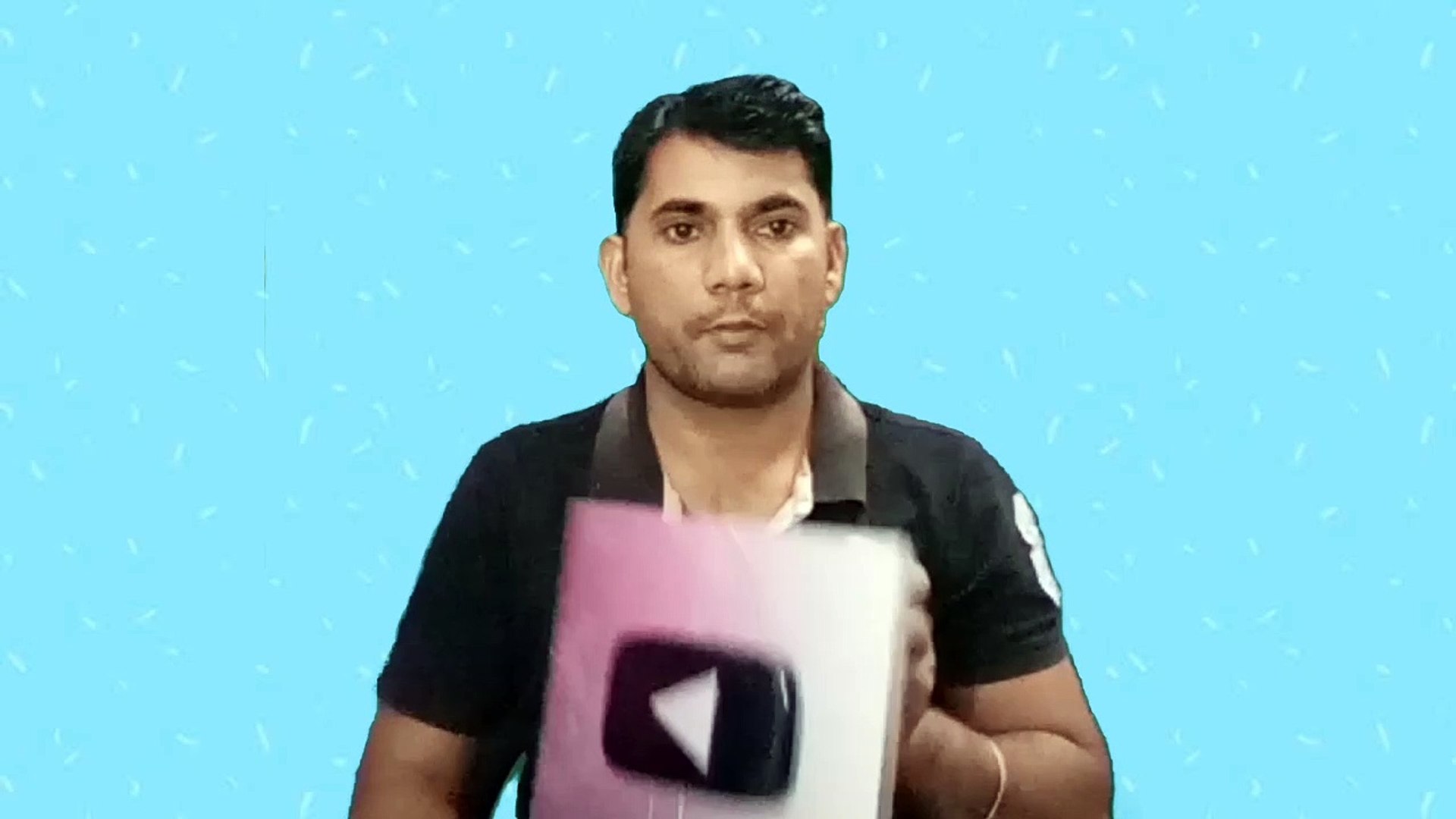 ⁣How to make youtube silver playbutton ! Youtube silver play button !