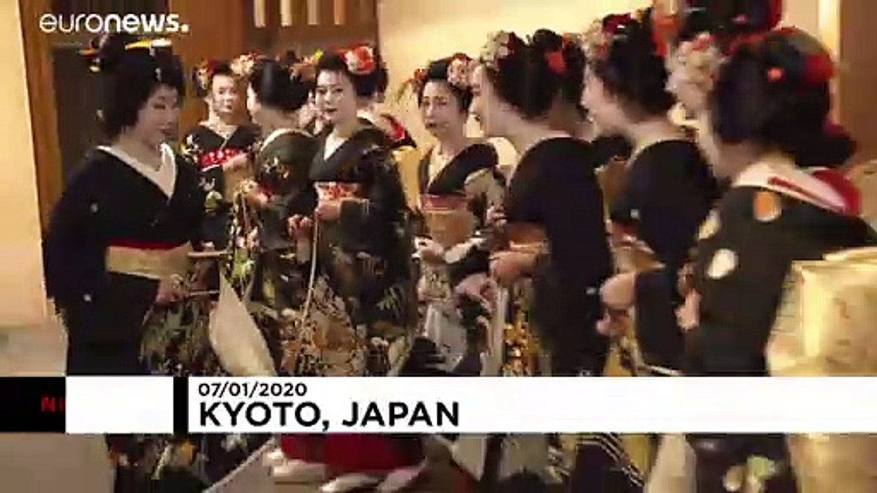 Kyoto geishas pledge to improve their dance and music skills