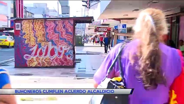 Buhoneros cumplen acuerdo alcaldicio - Nex Noticias