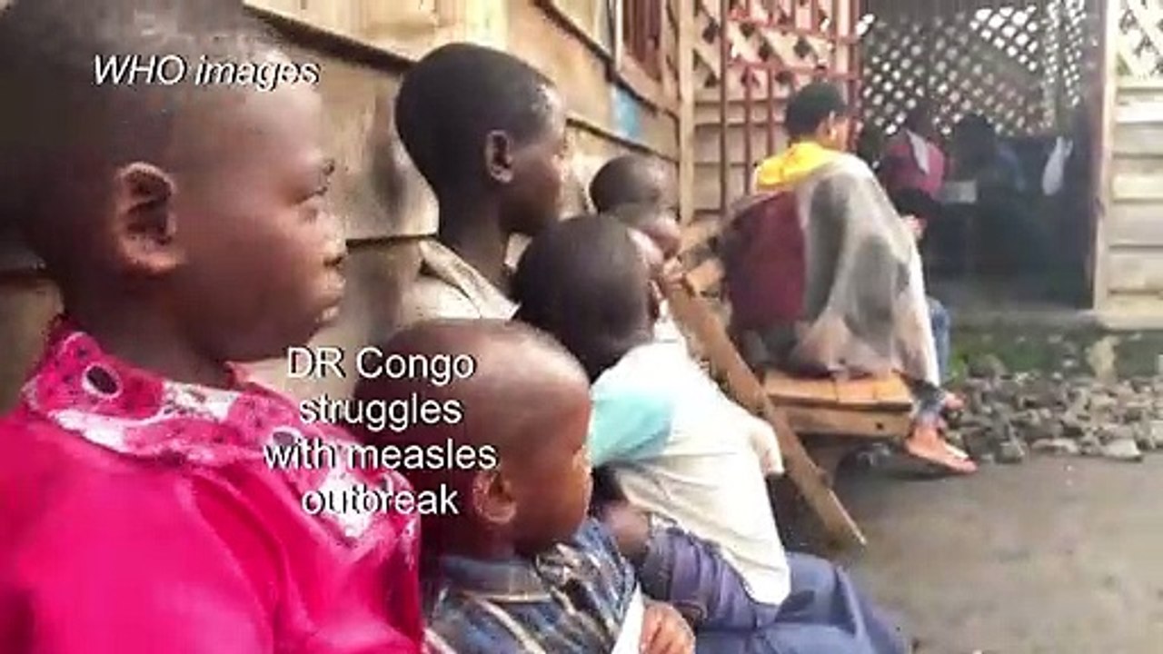 Measles vaccination campaign ongoing in DR Congo amid outbreak