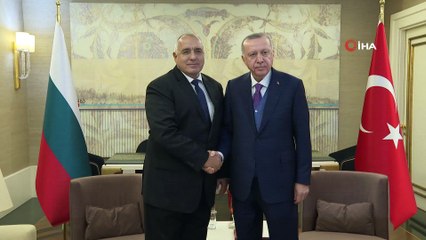 Cumhurbaşkanı Erdoğan, Bulgaristan Başbakanı Borisov’u kabul etti