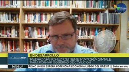 Reporte 360: Pedro Sánchez consigue ser investido jefe del gob. españo