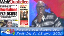 Revue de l'actualité avec Alioune Sow - Petit Déj du 08 janv. 2020