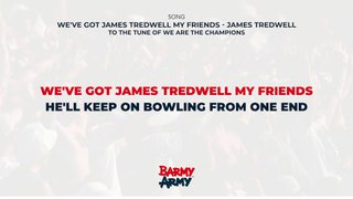 We've got James Tredwell my friends - James Tredwell