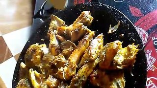 Street food--macchi fry with curry-- --very tasty fish--