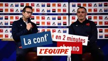 La conf' en 2 minutes chrono - Rugby - Bleus