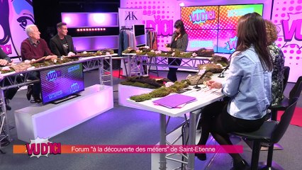 Bonne Année avec toute l'équipe de "Vu d'Ici" ! Catherine Garnier vous parle cette semaine du Forum "A la découverte des métiers" de Saint-Etienne et d'une conférence "Est-il nécessaire de manger bio et local ?"