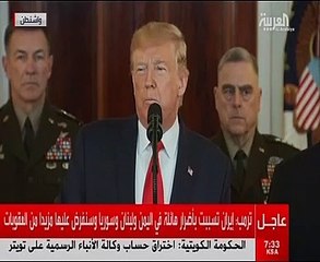 الرئيس الأمريكى: لسنا بحاجة لغاز الشرق الأوسط.. وأسلحتنا دقيقة ومميتة