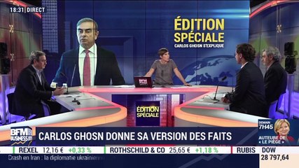 Carlos Ghosn donne sa version des faits (2/3) - 08/01