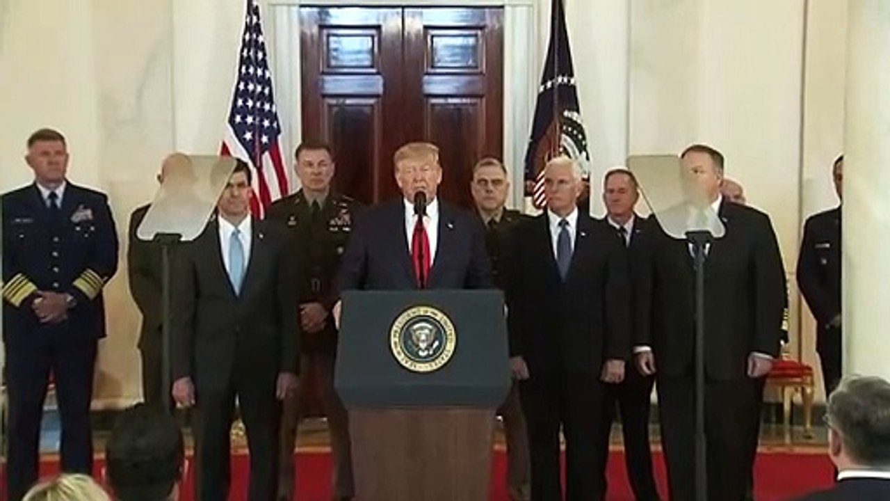 Trump: Keine Gegenschläge – dafür neue Sanktionen