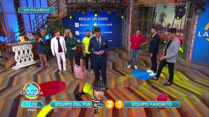 ¡Empate en el Sin Palabras! El dado decidió al ganador de este día. ¡Descúbrelo! | Venga La Alegría