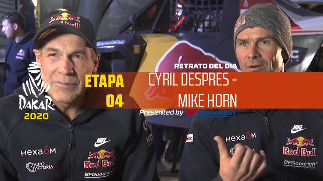 Dakar 2020 - Etapa 4 - Retrato del día - Mike Horn/ Cyril Despres