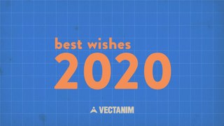 Best wishes video , meilleurs voeux 2D animation