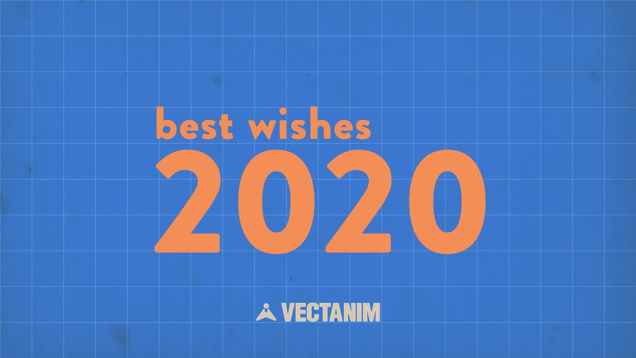 Best wishes video , meilleurs voeux 2D animation