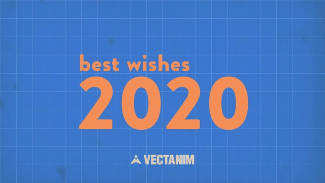 Best wishes video , meilleurs voeux 2D animation