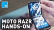 Hands on with the foldable Motorola razr