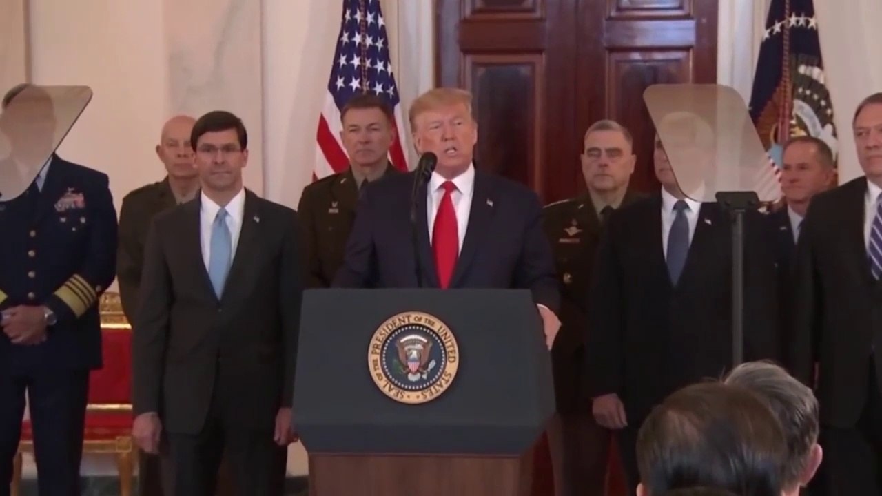 Iran news- Donald Trump says US will 'embrace peace with all who seek it'_HD