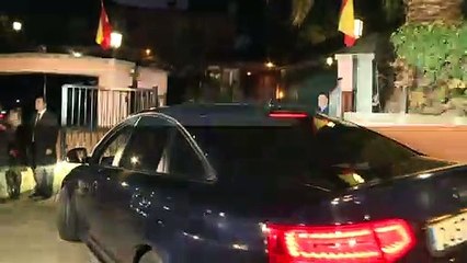 Los Reyes y la aristocracia española despiden a la infanta Pilar