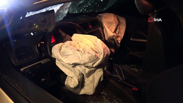 Gizli buzlanma zincirleme kazaya neden oldu: 6 yaralı