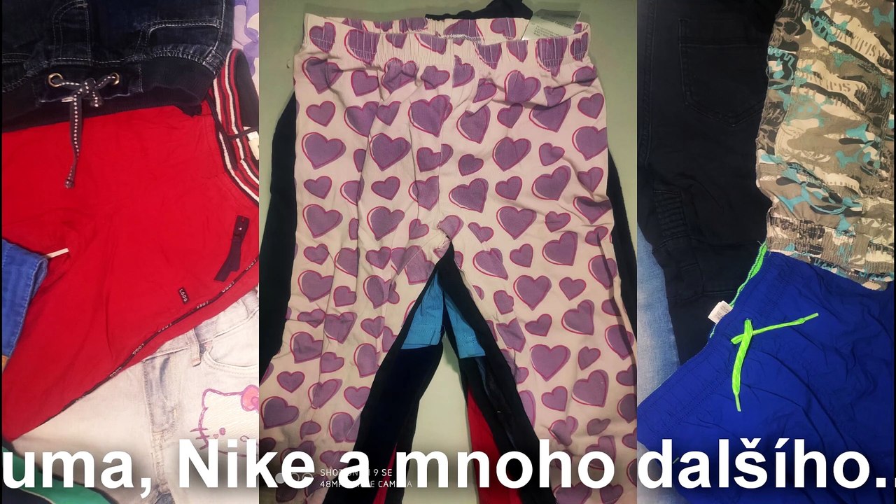 MIX Dětské kalhoty